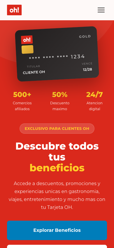 Financiera OH mobile