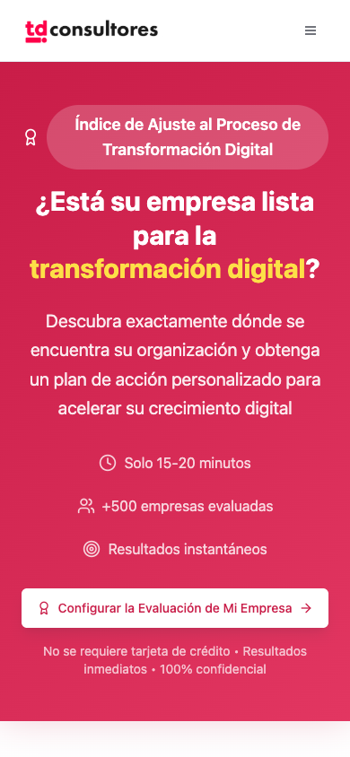 Transformacion Digital mobile